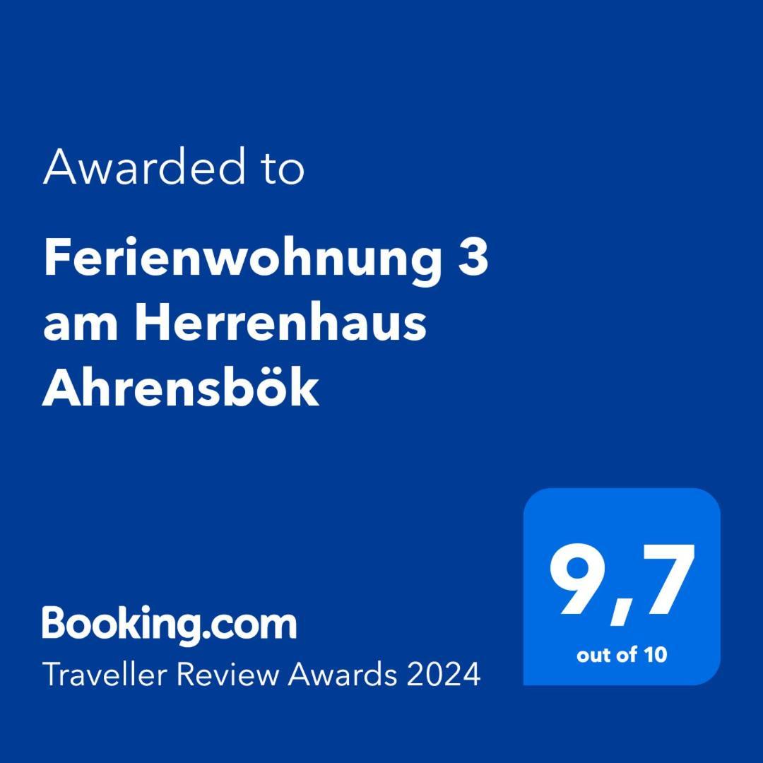 Ferienwohnung 3 Am Herrenhaus Ahrensboek Ahrensbok Εξωτερικό φωτογραφία